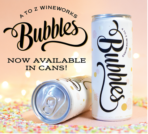 A to Z Bubbles Cans - Oregon Wines of Exceptional Quality